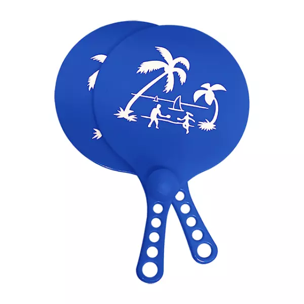 JUEGO PALAS ABS CON PELOTA SOFTEE PALM  AZUL