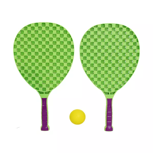 SET SHUTTLEBALL SOFTEE ADVANCED CON PELOTA  VERDE