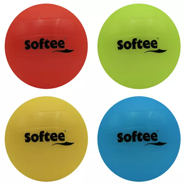 PELOTA POLIVALENTE LISA FLEXI - 220 MM, VERDE SFT