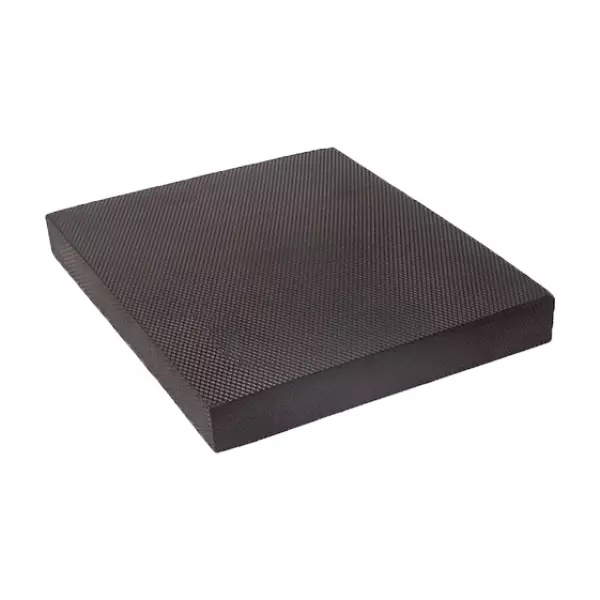 ALFOMBRILLA YOGA - 48X40X6CM, NEGRO