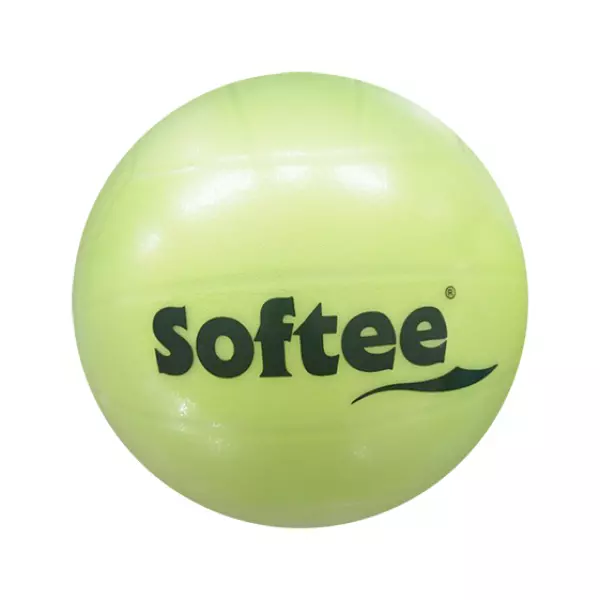 PELOTA SOFTEE PVC VOLEY - AMARILLO FLUOR, 27CM