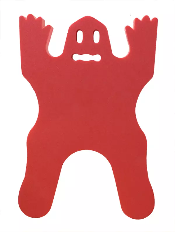 TAPIZ CON FORMA DE FANTASMA
