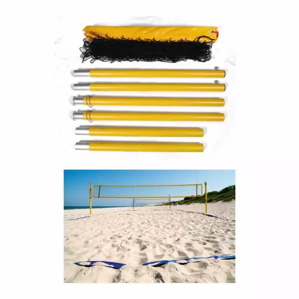 SET POSTES Y RED VOLEY PLAYA SOFTEE PREGUNTAR STOCK