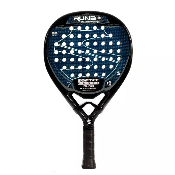 PALA PÁDEL SOFTEE RUNA BLUE HYBRID portes gratis