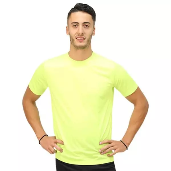 CAMISETA SOFTEE PROPULSION ADULTO - XL, AMARILLO FLUOR