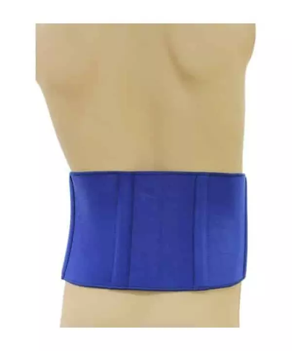 FAJA SIUX LUMBAR NEOPRENO CON PROTECCIONES AZUL