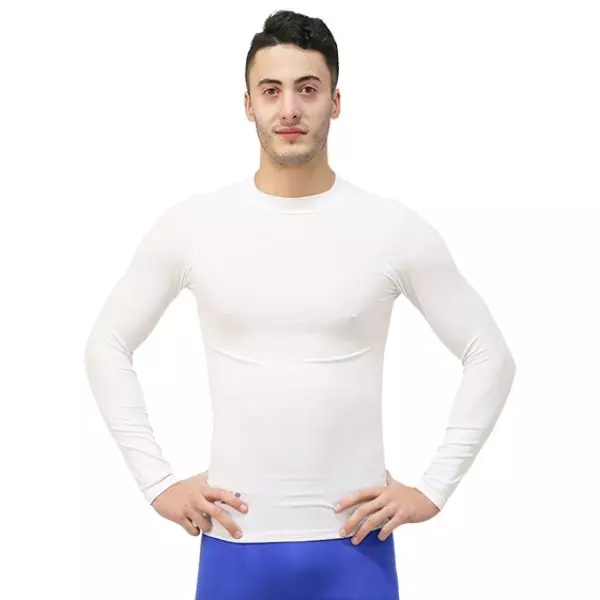 CAMISETA TÉRMICA SOFTEE BUBBLE ADULTO - XS/S, BLANCO