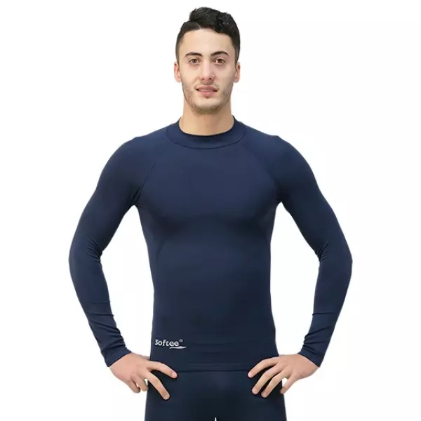 CAMISETA TÉRMICA SOFTEE BUBBLE INFANTIL - 8/10, MARINO