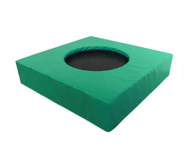 Trampolín + protección