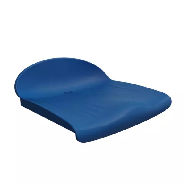 ASIENTO PVC SIN RESPALDO SPARK SR M4 AZUL/ROJO GRADA