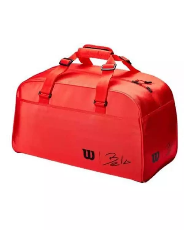 BOLSA WILSON BELA SMALL DUFFLE ROJO PADEL