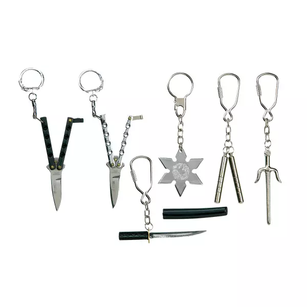 Llavero Armas. Nunchaku