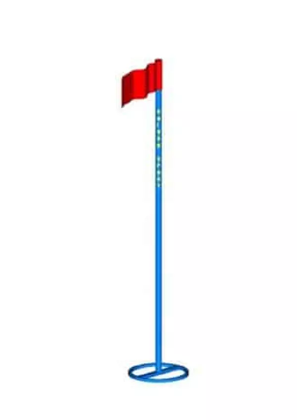 Indicador direccion del viento ATLETISMO