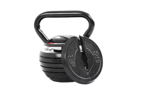 KETTLEBELL AJUSTABLE DE 3,6 KG A 18 KG. PESA RUSA