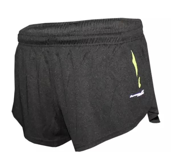 PANTALON COMPETICION RUNNING ZATOPEK RUNAWAY - NEGRO/AMARILLO, M
