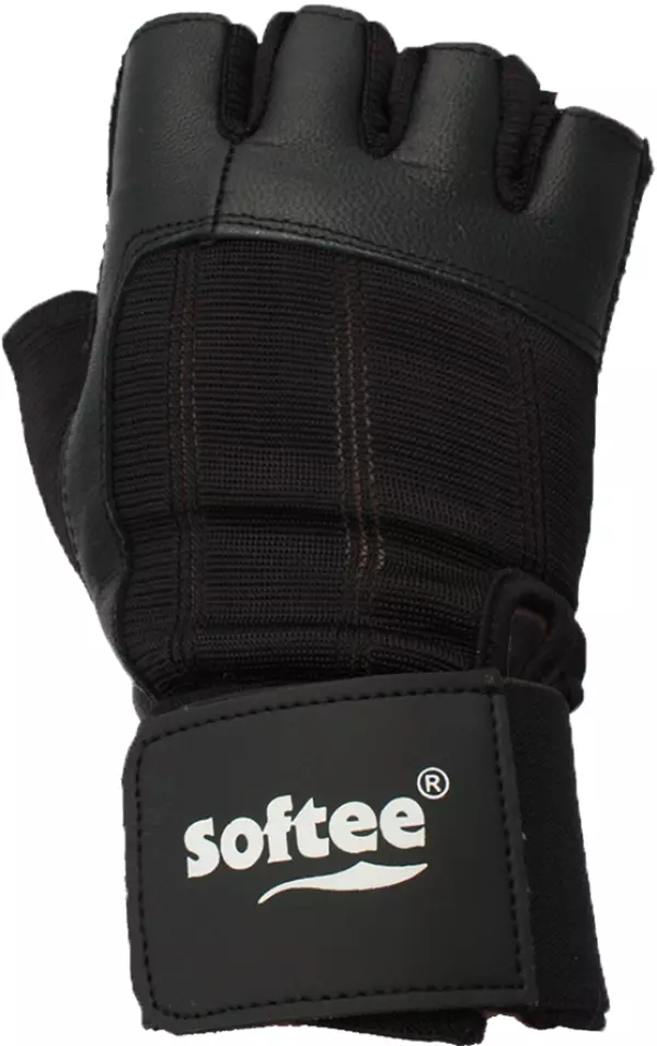 PAR DE GUANTES FITNESS SOFTEE RX3 - NEGRO, XXL