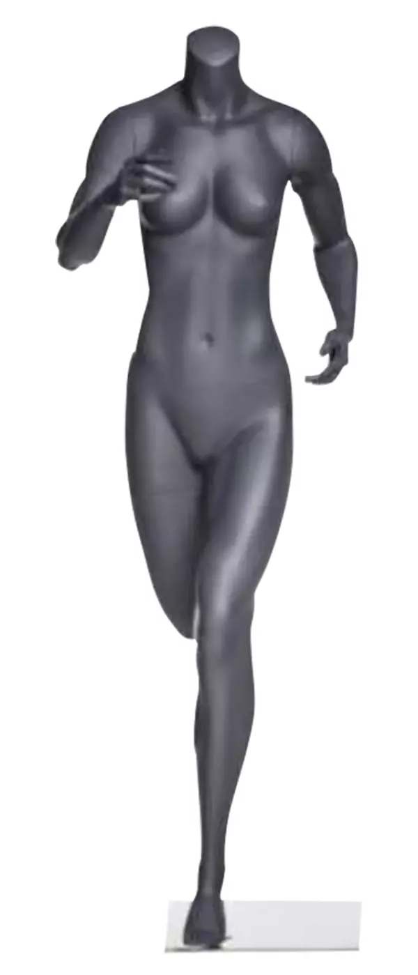 MANIQUI FEMENINO RUNNING CUERPO ENTERO - UNICA, NEGRO
