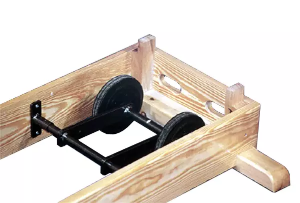 Sistema de ruedas modelo pendular