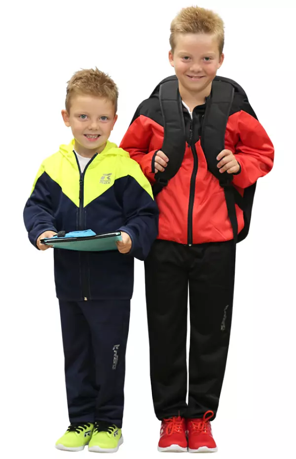 CHANDAL ROX R-VERDI CON CAPUCHA INFANTIL  - 10 AÑOS, MARINO/AMARILLO FLUOR#