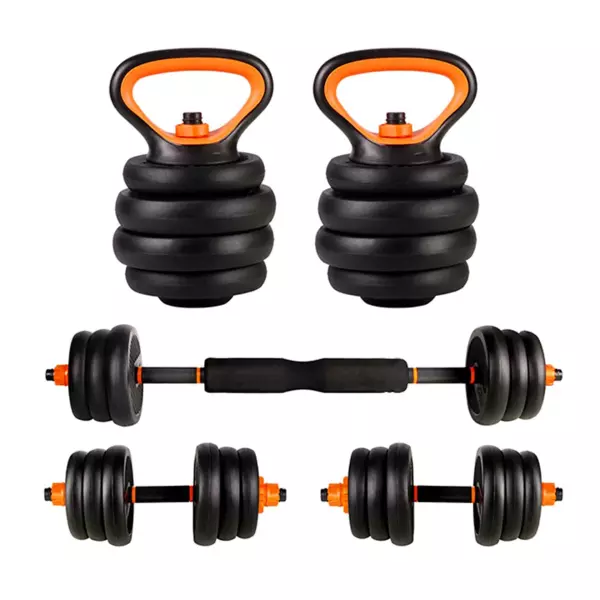SET ENTRENAMIENTO MUSCULAR,PESA RUSA,MANCUERNAS
