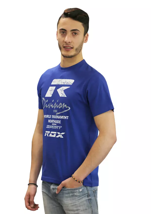 CAMISETA ROX R-SIGNATURE INFANTIL - 12 AÑOS, ROYAL#