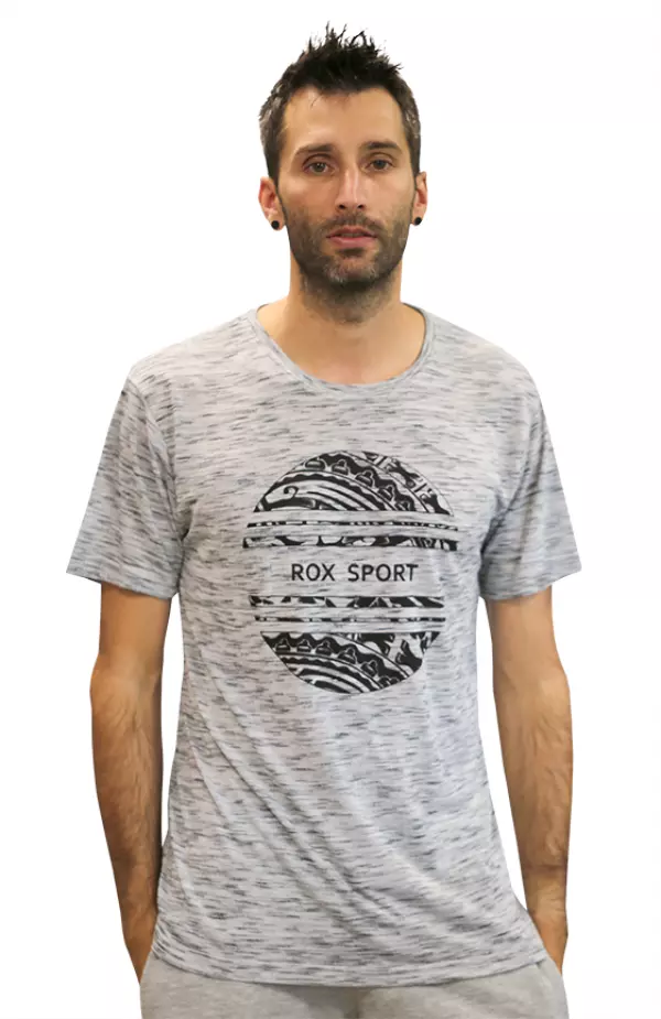 CAMISETA ROX R-CIRCUS NIÑO - GRIS, 6 AÑOS#