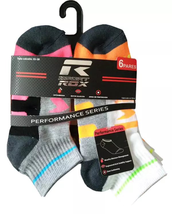PACK 6 PARES CALCETINES ROX R-SIROCO - MULTICOLOR, 43-46