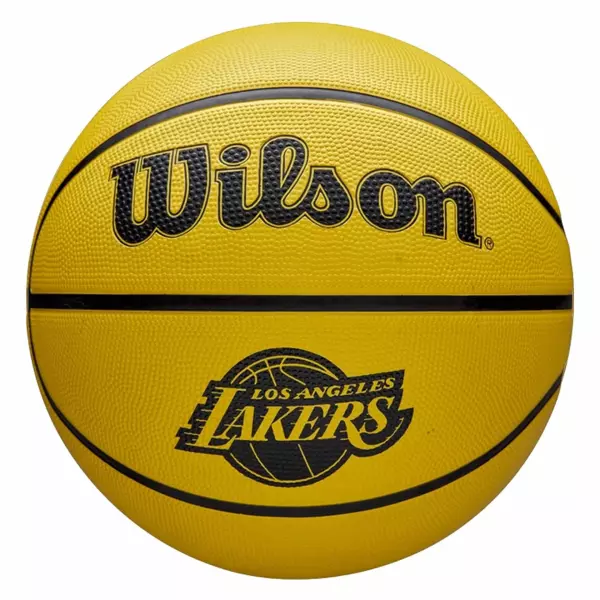 BALÓN BALONCESTO WILSON NBA TEAM SOLID LAKERS TALLA 5