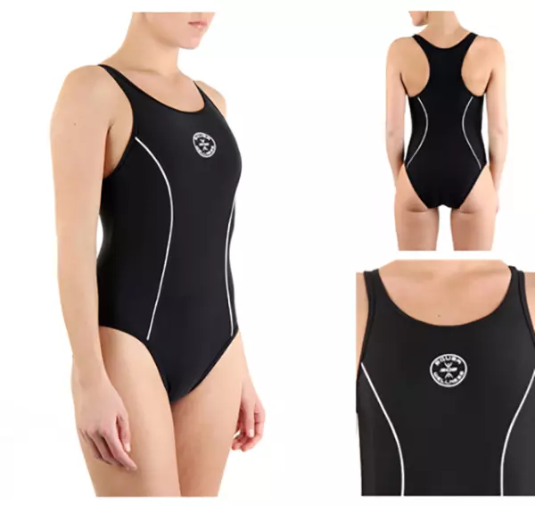 BAÑADOR MUJER SQUBA MOD. 4009.100 BLACK - NEGRO, L