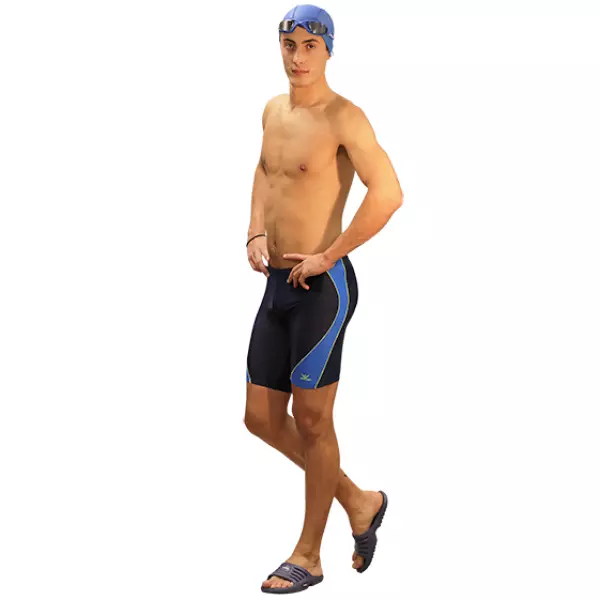 JAMMER SQUBA PHELPS HOMBRE - XXL, NEGRO