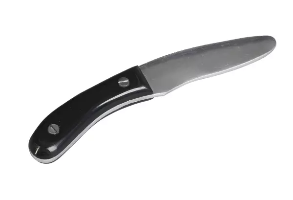 CUCHILLO PEQUEÑO DE ALUMINIO PARA ENTRENAMIENTO PUNTA ROMA