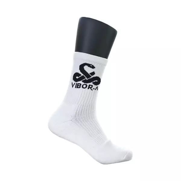 CALCETINES VIBOR-A MEDIA CAÑA PREMIUM - BLANCO, 35-38