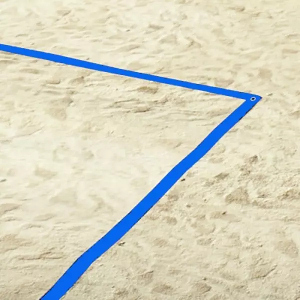 Juego Cintas PVC Delimitadoras Balonmano Playa