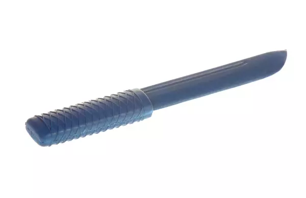 CUCHILLO CORTO DE GOMA AZUL/rojo