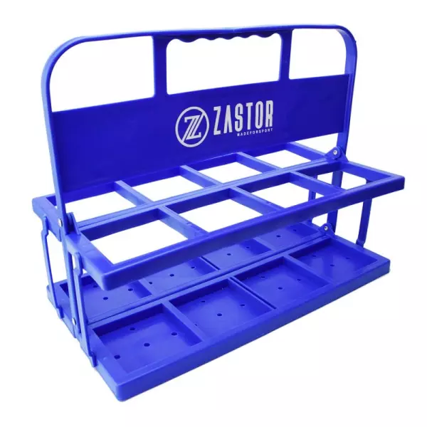 Botellero plegable KING-8 - Ø90mm - Azul botella de un litro PREGUNTAR STOCK