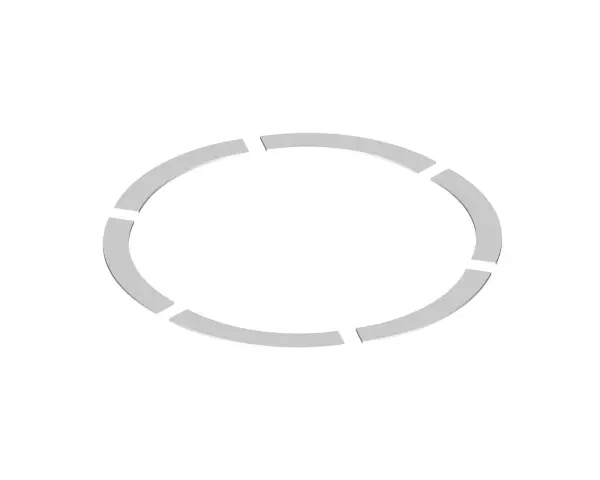 Pieza de relleno circulo concentrico ATLETISMO