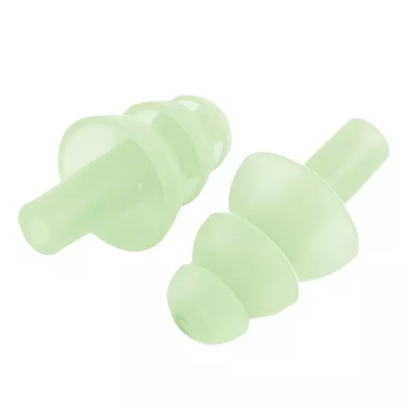 JUEGO TAPONES OIDO SILICONA SILFIX - VERDE, UNICA