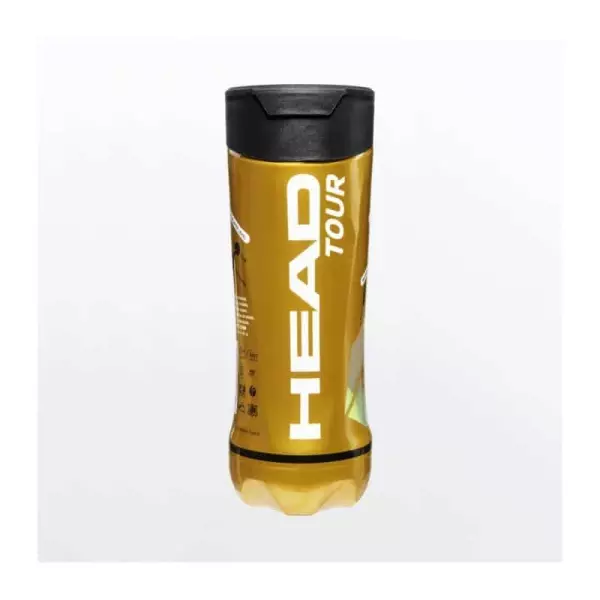 BOTE 3 PELOTAS TENIS HEAD TOUR