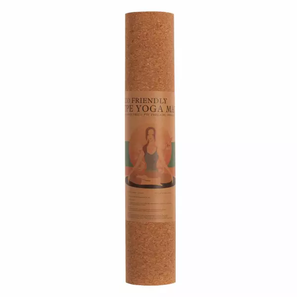 COLCHONETA DE PILATES CORK 183x61x0,5cm.