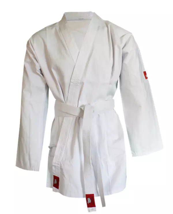 KARATEGUI YOSIHIRO -KIMONO KARATE- ALG. -INCL. CINTURON BLANCO - - BLANCO, 000/110C#