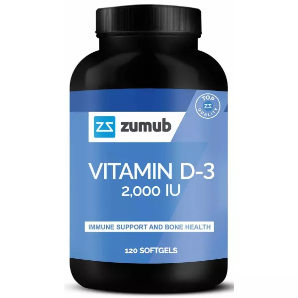 VITAMINA D-3 120 CÁPSULAS