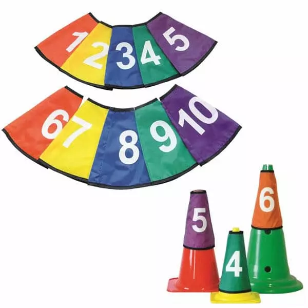 Cubre Conos Set de 10 uds. NUMERADOS