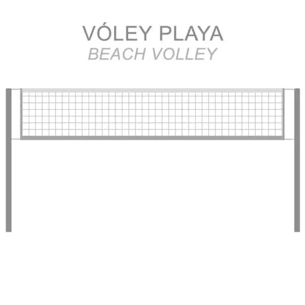 Red vóley playa BASIC