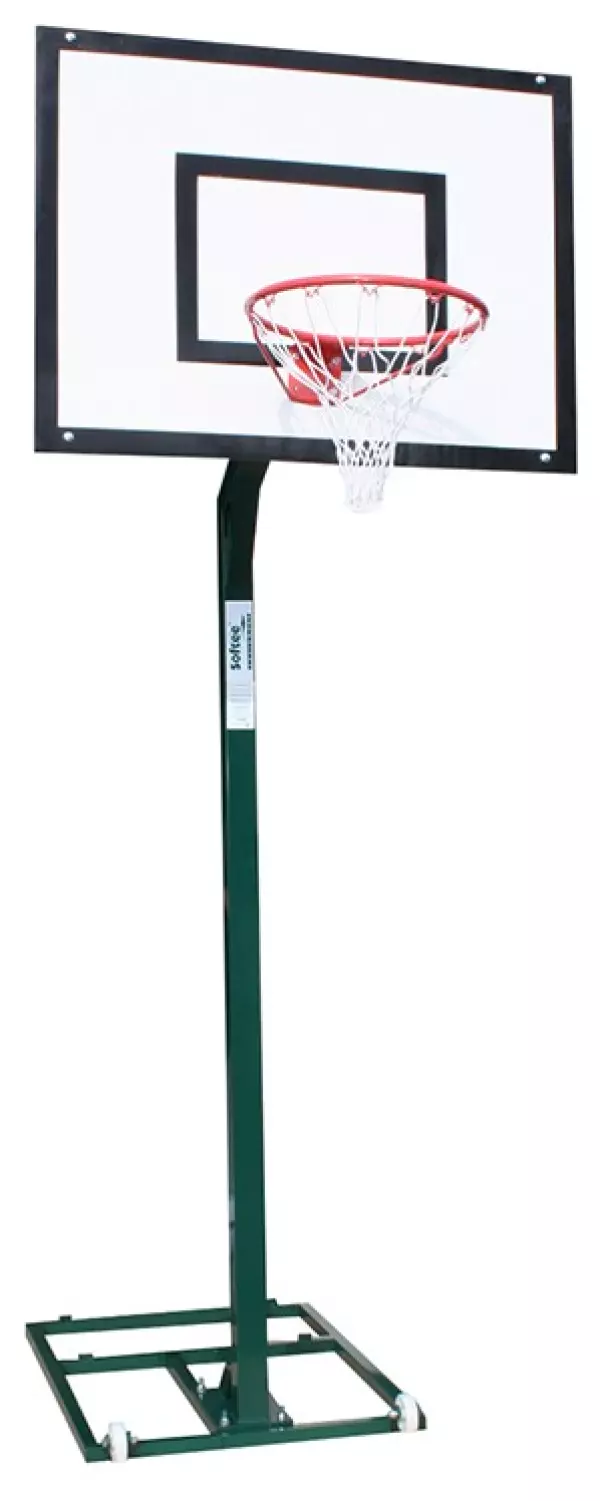 JUEGO CANASTAS MINIBASKET MONOTUBULAR CON RUEDAS -SIN TABLERO, ARO NI CONTRAPESO-