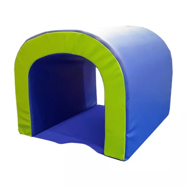 FIGURA TUNEL 60X50X60 CM - AZUL/VERDE,