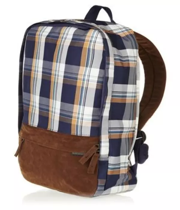 MOCHILA QUICK SILVER CUADROS