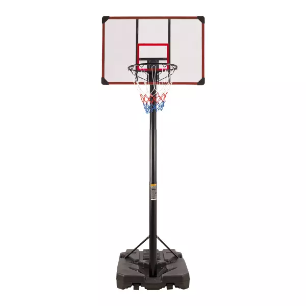 CANASTA PORTATIL EXTENSIBLE BALONCESTO DE 2,25 A 3,05 TABLERO 112X72X3 CM