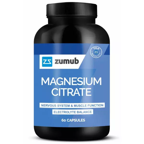 CITRATO DE MAGNESIO 60 CÁPSULAS