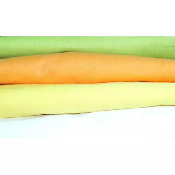 SABANA BAJERA CUNA 120 X 60 CM NARANJA