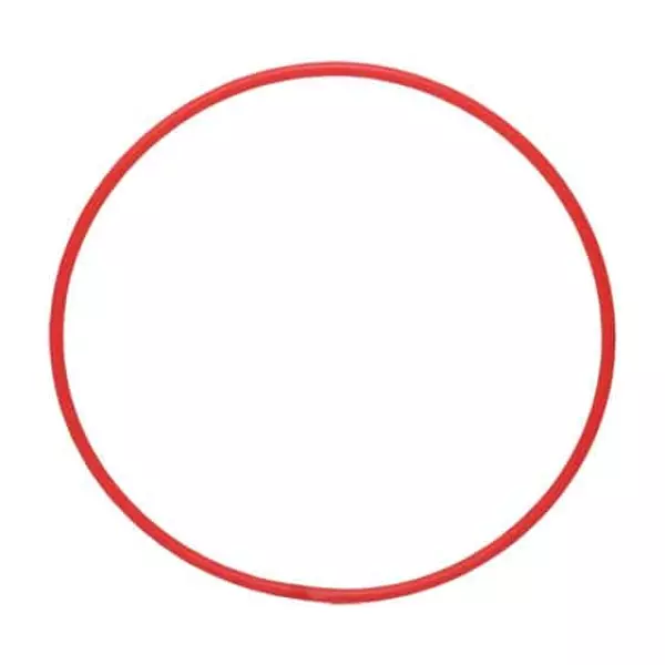 HULA HOOP - 75CM, ROJO